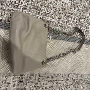 Silver handbag